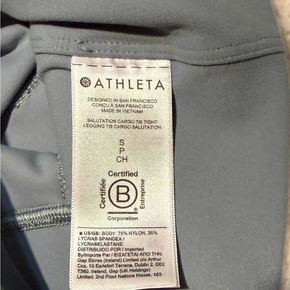 Athleta Women’s SP Salutation Cargo 7/8 Legging Athleisure Gym Yoga Fitness - Picture 9 of 9